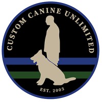 Custom Canine Unlimited logo - Similar company to Gold Coast K9