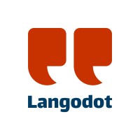 Langodot Language School logo - Similar company to 99 To Be Students Project