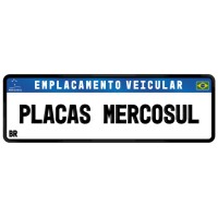 Placas Mercosul