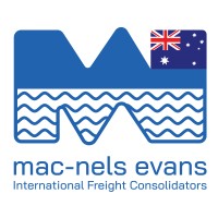 Mac Nels Evans International Freight Consolidators Australia logo - Similar company to Interfreight Group
