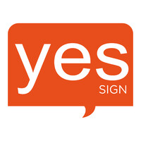 YES SIGN logo - Similar company to Plv Event