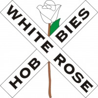 White Rose Hobbies logo - Similar company to Midwest Model Railroad