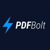PDFBolt logo - Similar company to Doksly
