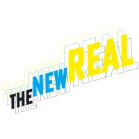 The New Real creative community logo - Similar company to Data For Children Collaborative
