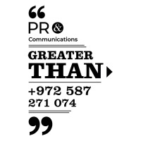Greater Than logo - Similar company to Koj Pr & Communication
