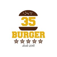 35 BURGER logo - Similar company to Surf'N'Fries