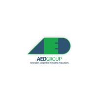 AED Group logo - Similar company to Mgac - A Jensen Hughes Company