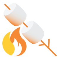 Two Marshmallows logo - Similar company to Squish Marshmallows