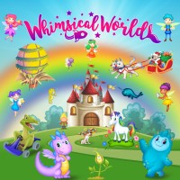 Whimsical World logo - Similar company to Afrotoons