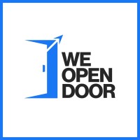 We Open Door logo - Similar company to Easystart Relocation