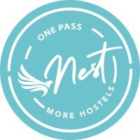 Nest Hostels logo - Similar company to Mama Hostels - Ecomama & Cocomama