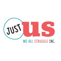 JUST US; We All Struggle Inc. logo - Similar company to United Through Language
