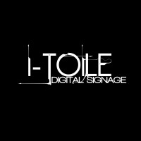 I-TOILE digital signage logo - Similar company to 3Drudder
