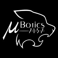 Team 7157 µbotics logo - Similar company to First Robotics Team #5199: Robot Dolphins From Outer Space
