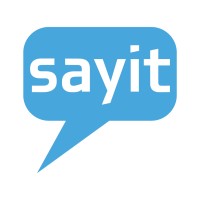 SAY IT logo - Similar company to Catch Canine Trainers Academy