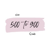 The 5:00 to 9:00 Club logo - Similar company to The She League