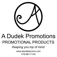 A Dudek Promotions - Promotional Products logo - Similar company to Sourcing Central Promotional Products