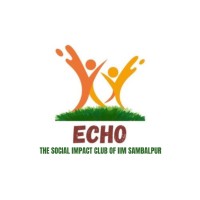 ECHO - The Social Impact Club of IIM Sambalpur logo - Similar company to R-Squared, It & Analytics Club, Iim Sambalpur