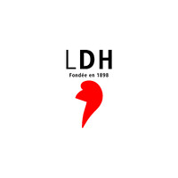 LDH (Ligue des droits de l'Homme) logo - Similar company to Licra - Ligue Internationale Contre Le Racisme Et L'Antisémitisme