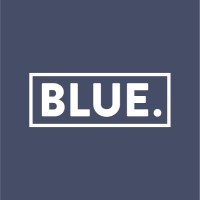 BLUE Painting logo - Similar company to Frontline Roofing & Restoration