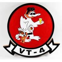 VT-4 logo - Similar company to Training Squadron Four