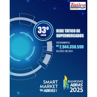 Rede Tatico de Supermercados logo - Similar company to Super Barão