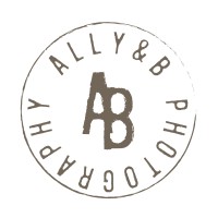 Ally and B Photography logo - Similar company to Rockflowerpaper