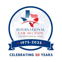 State Bar of Texas International Law Section logo - Similar company to Soapbox Science Brussels