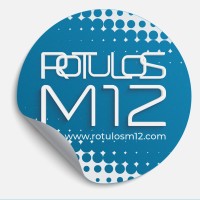 Rótulos M12 logo - Similar company to Printdvv