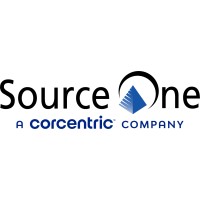 Source One, a Corcentric Company logo - Similar company to Determine, A Corcentric Company