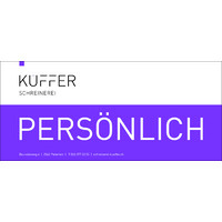 Küffer Schreinerei AG logo - Similar company to Schreinerei Käppeli Ag, Küchen- Und Raumdesign
