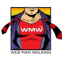 Web Man Walking logo - Similar company to Razorbill Web Design