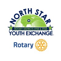 North Star Youth Exchange / Rotary International logo - Similar company to Rotary District 5950
