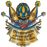 Bürgergarde „blau-gold“ von 1904 e.V. Köln logo - Similar company to Kölsche Funke Rut-Wieß Vun 1823 E.V.