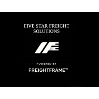 Five Star Freight Solutions Powered by FreightFrame™ Infrastructure That Delivers. Built for Speed. logo - Similar company to 15Minai