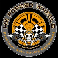 HE FORGED Wheels logo - Similar company to Element Wheels