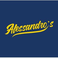 Alessandro's Gelato logo - Similar company to Buffalo Waffles