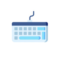 Keyboard key Test logo - Similar company to Yash Singla Immigration