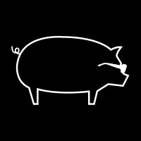 Porky's BBQ logo - Similar company to Battlesnake