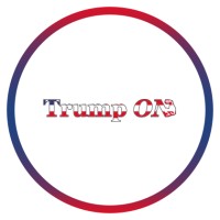 Trump ON logo - Similar company to The Never Trump Store