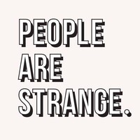 People Are Strange logo - Similar company to Adjace Paris