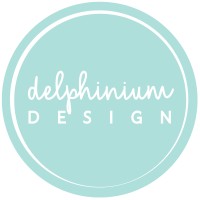 Delphinium Design logo - Similar company to Erinn V Design Group