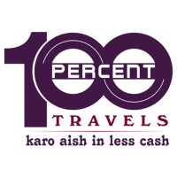 100 Percent Travels logo - Similar company to Pristine Vacations - India
