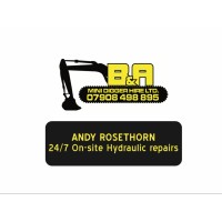 B&A Mini Digger Hire logo - Similar company to Macnamara Ict Ltd