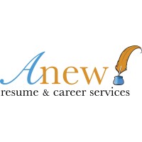 Anew Resume and Career Services logo - Similar company to Career Kerry Adhd Coaching