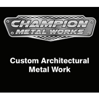 Champion Metal Works logo - Similar company to Eclipse Displays