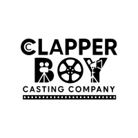 Clapper boy casting company logo - Similar company to Bluespark Logic