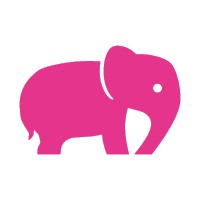 Pink Elephant Graphic Design logo - Similar company to Atelier Éditions