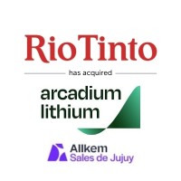 Sales de Jujuy S.A., now Rio Tinto logo - Similar company to Arcadium Lithium