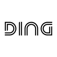 DING logo - Similar company to Ding